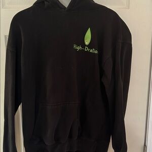 Black Crewneck Hoodie